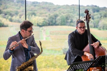 Alfonso Deidda  alto sax, flaute – Alessio Zoratto: double bass