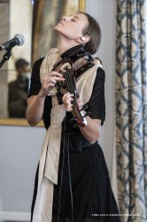 Capriva del Friuli, 23-10-2021 - JAZZ&WINE OF PEACE 2021 - Circolo Culturale  Controtempo -  Castello di Spessa - ANAIS DRAGO “Solitudo” (Italy) - Anais Drago: violino, live electronics  - Foto © 2021 Luca d’Agostino / Phocus Agency