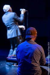 Anthony Joseph  lead Voice - Andrew John  bass - Thibaut Remy guitar - David Bitan  drums - Renato Paris keys - Colin Webster sax