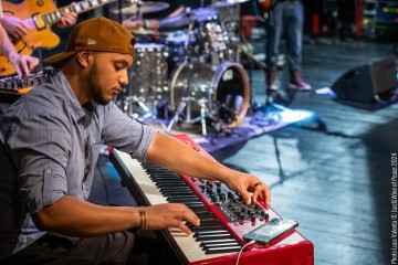 Anthony Joseph  lead Voice - Andrew John  bass - Thibaut Remy guitar - David Bitan  drums - Renato Paris keys - Colin Webster sax