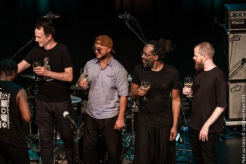 Anthony Joseph  lead Voice - Andrew John  bass - Thibaut Remy guitar - David Bitan  drums - Renato Paris keys - Colin Webster sax