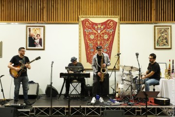 Alberto Gurrisi: hammond – Emiliano Vernizzi: sax – Michele Bianchi: guitar – Michele Morari: drums