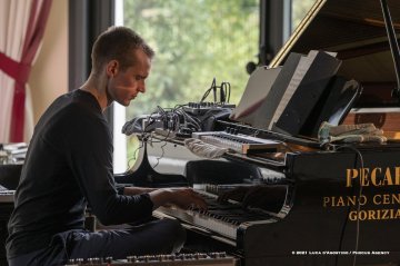 Lucinico, 22-10-2021 - JAZZ&WINE OF PEACE 2021 - Circolo Culturale  Controtempo -  Villa Attems Cernozza de Postcastro - PHILIPP GROPPER`S PHILM (Germany – Austria) - Philipp Gropper: tenor saxophone - Elias Stemeseder: piano, keyboards - Robert Landfermann: double bass - Oliver Steidle: drums - Foto © 2021 Luca d’Agostino / Phocus Agency