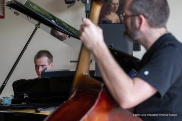 Lucinico, 22-10-2021 - JAZZ&WINE OF PEACE 2021 - Circolo Culturale  Controtempo -  Villa Attems Cernozza de Postcastro - PHILIPP GROPPER`S PHILM (Germany – Austria) - Philipp Gropper: tenor saxophone - Elias Stemeseder: piano, keyboards - Robert Landfermann: double bass - Oliver Steidle: drums - Foto © 2021 Luca d’Agostino / Phocus Agency