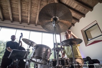Lucinico, 22-10-2021 - JAZZ&WINE OF PEACE 2021 - Circolo Culturale  Controtempo -  Villa Attems Cernozza de Postcastro - PHILIPP GROPPER`S PHILM (Germany – Austria) - Philipp Gropper: tenor saxophone - Elias Stemeseder: piano, keyboards - Robert Landfermann: double bass - Oliver Steidle: drums - Foto © 2021 Luca d’Agostino / Phocus Agency