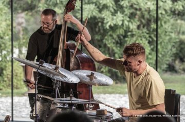 Lucinico, 22-10-2021 - JAZZ&WINE OF PEACE 2021 - Circolo Culturale  Controtempo -  Villa Attems Cernozza de Postcastro - PHILIPP GROPPER`S PHILM (Germany – Austria) - Philipp Gropper: tenor saxophone - Elias Stemeseder: piano, keyboards - Robert Landfermann: double bass - Oliver Steidle: drums - Foto © 2021 Luca d’Agostino / Phocus Agency