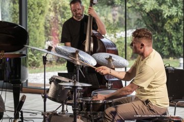 Lucinico, 22-10-2021 - JAZZ&WINE OF PEACE 2021 - Circolo Culturale  Controtempo -  Villa Attems Cernozza de Postcastro - PHILIPP GROPPER`S PHILM (Germany – Austria) - Philipp Gropper: tenor saxophone - Elias Stemeseder: piano, keyboards - Robert Landfermann: double bass - Oliver Steidle: drums - Foto © 2021 Luca d’Agostino / Phocus Agency