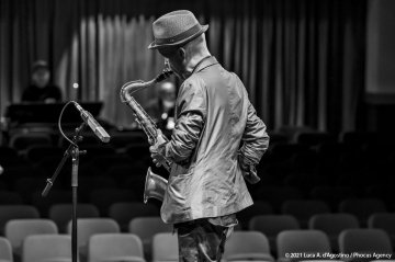 Cormons, 21/10/2021 - Teatro Comunale - Jazz&Wine of Peace 2021 - BROKEN SHADOWS (USA) - Tim Berne: alto sax - Chris Speed: tenor sax, clarinet - Reid Anderson: double bass - Dave King: drums - Foto Luca A. d'Agostino/Phocus Agency © 2021