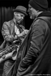 Cormons, 21/10/2021 - Teatro Comunale - Jazz&Wine of Peace 2021 - BROKEN SHADOWS (USA) - Tim Berne: alto sax - Chris Speed: tenor sax, clarinet - Reid Anderson: double bass - Dave King: drums - Foto Luca A. d'Agostino/Phocus Agency © 2021