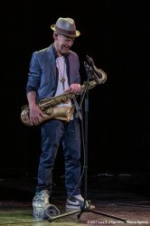 Cormons, 21/10/2021 - Teatro Comunale - Jazz&Wine of Peace 2021 - BROKEN SHADOWS (USA) - Tim Berne: alto sax - Chris Speed: tenor sax, clarinet - Reid Anderson: double bass - Dave King: drums - Foto Luca A. d'Agostino/Phocus Agency © 2021