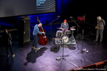 Cormons, 21/10/2021 - Teatro Comunale - Jazz&Wine of Peace 2021 - BROKEN SHADOWS (USA) - Tim Berne: alto sax - Chris Speed: tenor sax, clarinet - Reid Anderson: double bass - Dave King: drums - Foto Luca A. d'Agostino/Phocus Agency © 2021