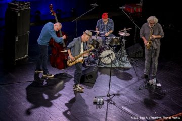 Cormons, 21/10/2021 - Teatro Comunale - Jazz&Wine of Peace 2021 - BROKEN SHADOWS (USA) - Tim Berne: alto sax - Chris Speed: tenor sax, clarinet - Reid Anderson: double bass - Dave King: drums - Foto Luca A. d'Agostino/Phocus Agency © 2021