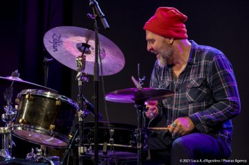 Cormons, 21/10/2021 - Teatro Comunale - Jazz&Wine of Peace 2021 - BROKEN SHADOWS (USA) - Tim Berne: alto sax - Chris Speed: tenor sax, clarinet - Reid Anderson: double bass - Dave King: drums - Foto Luca A. d'Agostino/Phocus Agency © 2021