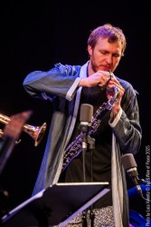 Performance Finale Workshop - Giovanni Nevyjel: trumpet - Dan Kinzelman: sax, clarinet, concept - Jakob Lebanon: trombone - Alice Smeraldo: guitar - Samuele Gandin: piano - Giacomo Ieraci: bass - Fabricio Bertrami: drums