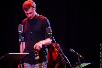 Performance Finale Workshop - Giovanni Nevyjel: trumpet - Dan Kinzelman: sax, clarinet, concept - Jakob Lebanon: trombone - Alice Smeraldo: guitar - Samuele Gandin: piano - Giacomo Ieraci: bass - Fabricio Bertrami: drums