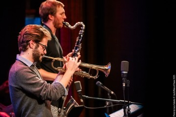 Performance Finale Workshop - Giovanni Nevyjel: trumpet - Dan Kinzelman: sax, clarinet, concept - Jakob Lebanon: trombone - Alice Smeraldo: guitar - Samuele Gandin: piano - Giacomo Ieraci: bass - Fabricio Bertrami: drums