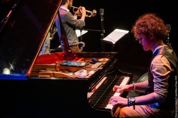 Performance Finale Workshop - Giovanni Nevyjel: trumpet - Dan Kinzelman: sax, clarinet, concept - Jakob Lebanon: trombone - Alice Smeraldo: guitar - Samuele Gandin: piano - Giacomo Ieraci: bass - Fabricio Bertrami: drums