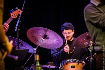 Performance Finale Workshop - Giovanni Nevyjel: trumpet - Dan Kinzelman: sax, clarinet, concept - Jakob Lebanon: trombone - Alice Smeraldo: guitar - Samuele Gandin: piano - Giacomo Ieraci: bass - Fabricio Bertrami: drums