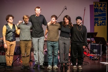 Performance Finale Workshop - Giovanni Nevyjel: trumpet - Dan Kinzelman: sax, clarinet, concept - Jakob Lebanon: trombone - Alice Smeraldo: guitar - Samuele Gandin: piano - Giacomo Ieraci: bass - Fabricio Bertrami: drums