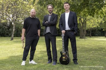 Lucinico, 25-10-2021 - JAZZ&WINE OF PEACE 2021 - Circolo Culturale  Controtempo  - Villa Attems Cernozza de Postcastro - DAVID HELBOCK, SEBASTIAN STUDNITZKY, ARNE JANSEN “THE NEW COOL” - David Helbock: piano, electronics;
Sebastian Studnitzky: trumpet, electronics;
Arne Jansen: guitar, electronics - Foto © 2021 Luca d’Agostino / Phocus Agency