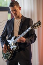 Lucinico, 25-10-2021 - JAZZ&WINE OF PEACE 2021 - Circolo Culturale  Controtempo  - Villa Attems Cernozza de Postcastro - DAVID HELBOCK, SEBASTIAN STUDNITZKY, ARNE JANSEN “THE NEW COOL” - David Helbock: piano, electronics;
Sebastian Studnitzky: trumpet, electronics;
Arne Jansen: guitar, electronics - Foto © 2021 Luca d’Agostino / Phocus Agency