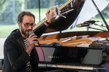 Lucinico, 25-10-2021 - JAZZ&WINE OF PEACE 2021 - Circolo Culturale  Controtempo  - Villa Attems Cernozza de Postcastro - DAVID HELBOCK, SEBASTIAN STUDNITZKY, ARNE JANSEN “THE NEW COOL” - David Helbock: piano, electronics;
Sebastian Studnitzky: trumpet, electronics;
Arne Jansen: guitar, electronics - Foto © 2021 Luca d’Agostino / Phocus Agency
