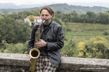 Manzano, 22-10-2021 - JAZZ&WINE OF PEACE 2021 - Circolo Culturale  Controtempo - Abbazia di Rosazzo  - DIMITRI GRECHI ESPINOZA “OREB” - Dimitri Grechi Espinoza: tenor saxophone - Foto © 2021 Luca d’Agostino / Phocus Agency