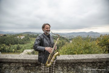 Manzano, 22-10-2021 - JAZZ&WINE OF PEACE 2021 - Circolo Culturale  Controtempo - Abbazia di Rosazzo  - DIMITRI GRECHI ESPINOZA “OREB” - Dimitri Grechi Espinoza: tenor saxophone - Foto © 2021 Luciano Rossetti / Phocus Agency