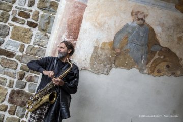 Manzano, 22-10-2021 - JAZZ&WINE OF PEACE 2021 - Circolo Culturale  Controtempo - Abbazia di Rosazzo  - DIMITRI GRECHI ESPINOZA “OREB” - Dimitri Grechi Espinoza: tenor saxophone - Foto © 2021 Luciano Rossetti / Phocus Agency