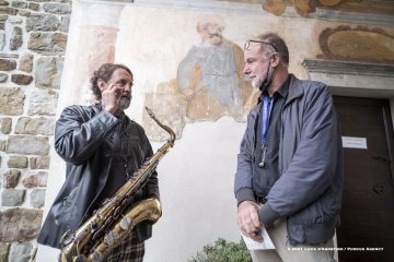 Manzano, 22-10-2021 - JAZZ&WINE OF PEACE 2021 - Circolo Culturale  Controtempo - Abbazia di Rosazzo  - DIMITRI GRECHI ESPINOZA “OREB” - Dimitri Grechi Espinoza: tenor saxophone - Foto © 2021 Luca d’Agostino / Phocus Agency