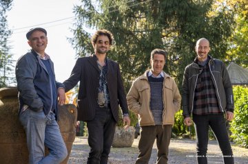 Mossa, 24-10-2021 - JAZZ&WINE OF PEACE 2021 - Circolo Culturale  Controtempo  - Villa Codelli - Emanuele Parrini Quartet (Italy) - Emanuele Parrini: violin; Beppe Scardino: baritone saxophone, bass clarinetto; Giovanni Maier: double bass; Andrea Melani: drums - Foto © 2021 Luca d’Agostino / Phocus Agency