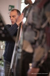 Mossa, 24-10-2021 - JAZZ&WINE OF PEACE 2021 - Circolo Culturale  Controtempo  - Villa Codelli - Emanuele Parrini Quartet (Italy) - Emanuele Parrini: violin; Beppe Scardino: baritone saxophone, bass clarinetto; Giovanni Maier: double bass; Andrea Melani: drums - Foto © 2021 Luca d’Agostino / Phocus Agency