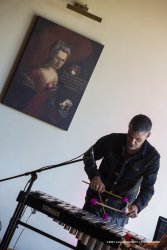 Lucinico, 23-10-2021 - JAZZ&WINE OF PEACE 2021 - Circolo Culturale  Controtempo - Villa Attems Cernozza de Postcastro - ENZO FAVATA “The Crossing” - Enzo Favata: soprano sax, bass clarine, flute, samplers, keyboards, live electronics - Pasquale Mirra: vibraphone, marimba midi; Rosa Brunello: electric bass; Marco Frattini: drums, pads  - Foto © 2021 Luciano Rossetti / Phocus Agency