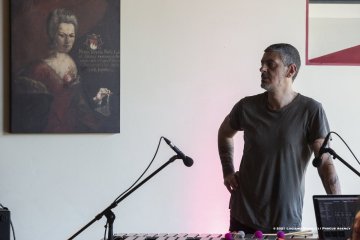 Lucinico, 23-10-2021 - JAZZ&WINE OF PEACE 2021 - Circolo Culturale  Controtempo - Villa Attems Cernozza de Postcastro - ENZO FAVATA “The Crossing” - Enzo Favata: soprano sax, bass clarine, flute, samplers, keyboards, live electronics - Pasquale Mirra: vibraphone, marimba midi; Rosa Brunello: electric bass; Marco Frattini: drums, pads  - Foto © 2021 Luciano Rossetti / Phocus Agency