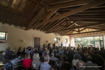 Lucinico, 23-10-2021 - JAZZ&WINE OF PEACE 2021 - Circolo Culturale  Controtempo - Villa Attems Cernozza de Postcastro - ENZO FAVATA “The Crossing” - Enzo Favata: soprano sax, bass clarine, flute, samplers, keyboards, live electronics - Pasquale Mirra: vibraphone, marimba midi; Rosa Brunello: electric bass; Marco Frattini: drums, pads  - Foto © 2021 Luca d’Agostino / Phocus Agency