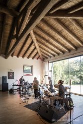 Lucinico, 23-10-2021 - JAZZ&WINE OF PEACE 2021 - Circolo Culturale  Controtempo - Villa Attems Cernozza de Postcastro - ENZO FAVATA “The Crossing” - Enzo Favata: soprano sax, bass clarine, flute, samplers, keyboards, live electronics - Pasquale Mirra: vibraphone, marimba midi; Rosa Brunello: electric bass; Marco Frattini: drums, pads  - Foto © 2021 Luca d’Agostino / Phocus Agency
