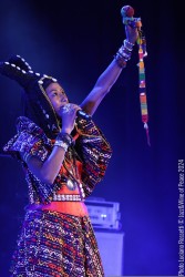 Fatoumata Diawara, voce - Juan Finger, bass - Jurandir Santana, guitar - Fernando Tejero, keys - Willy Ombe, drums