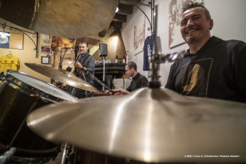 Cormons, 25-10-2021 - JAZZ&WINE OF PEACE 2021 - Circolo Culturale  Controtempo  - Osteria in Taberna - Round Midnight - Flavio Paludetti Organ Trio - Foto © 2021 Luca d’Agostino / Phocus Agency