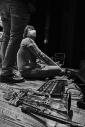 Sacile, 22/05/2021 - Controtempo - Teatro Zancanaro - Il Volo del Jazz - GIANLUCA PETRELLA “Cosmic Renaissance” - Gianluca Petrella: trombone, laptop, moog, effetti - Mirco Rubegni: tromba - Blake Franchetto: basso - Federico Scettri: batteria, laptop25 - Simone Padovani: percussioni - Foto Luca A. d’Agostino / Phocus Agency © 2021