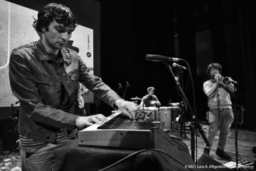 Sacile, 22/05/2021 - Controtempo - Teatro Zancanaro - Il Volo del Jazz - GIANLUCA PETRELLA “Cosmic Renaissance” - Gianluca Petrella: trombone, laptop, moog, effetti - Mirco Rubegni: tromba - Blake Franchetto: basso - Federico Scettri: batteria, laptop25 - Simone Padovani: percussioni - Foto Luca A. d’Agostino / Phocus Agency © 2021