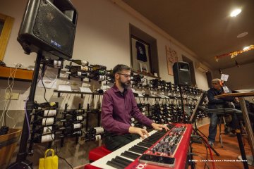 Cormons, 22-10-2021 - JAZZ&WINE OF PEACE 2021 - Circolo Culturale  Controtempo -  Enoteca di Cormons - Round Midnight - JazzInDuo -  Letizia Felluga: voice - Alessandro Scolz: keyboards - Foto © 2021 Luca Valenta / Phocus Agency