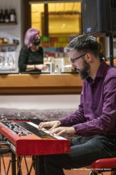 Cormons, 22-10-2021 - JAZZ&WINE OF PEACE 2021 - Circolo Culturale  Controtempo -  Enoteca di Cormons - Round Midnight - JazzInDuo -  Letizia Felluga: voice - Alessandro Scolz: keyboards - Foto © 2021 Luca Valenta / Phocus Agency