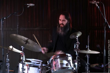 Joe Hertenstein drums - Ray Anderson   trombone - Michael Moore: alto sax, clarinet - Michael Formanek  bass