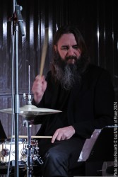 Joe Hertenstein drums - Ray Anderson   trombone - Michael Moore: alto sax, clarinet - Michael Formanek  bass