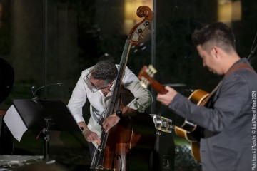 JOE LOCKE Quartet plus guest MATTEO PREFUMO  - Joe Locke: vibes - Jim Ridl: piano - Lorin Cohen: double bass, bass – Vladimir Kostadinovic: drums - Matteo Prefumo: guitar