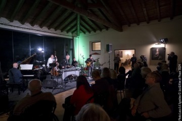 JOE LOCKE Quartet plus guest MATTEO PREFUMO  - Joe Locke: vibes - Jim Ridl: piano - Lorin Cohen: double bass, bass – Vladimir Kostadinovic: drums - Matteo Prefumo: guitar