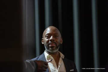Cormons, 23-10-2021 - JAZZ&WINE OF PEACE 2021 - Circolo Culturale  Controtempo - Teatro Comunale di Cormons - LAKECIA BENJAMIN “Pursuance: The Coltranes” (USA) - Lakecia Benjamin: alto saxophone;
Taber Gable: piano;
Ivan Taylor: bass;
E.J. Strickland: drums - Foto © 2021 Luciano Rossetti / Phocus Agency