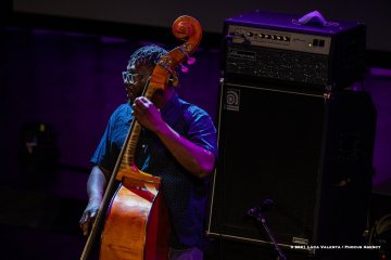 Cormons, 23-10-2021 - JAZZ&WINE OF PEACE 2021 - Circolo Culturale  Controtempo - Teatro Comunale di Cormons - LAKECIA BENJAMIN “Pursuance: The Coltranes” (USA) - Lakecia Benjamin: alto saxophone;
Taber Gable: piano;
Ivan Taylor: bass;
E.J. Strickland: drums - Foto © 2021 Luca Valenta / Phocus Agency