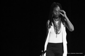 Cormons, 23-10-2021 - JAZZ&WINE OF PEACE 2021 - Circolo Culturale  Controtempo - Teatro Comunale di Cormons - LAKECIA BENJAMIN “Pursuance: The Coltranes” (USA) - Lakecia Benjamin: alto saxophone;
Taber Gable: piano;
Ivan Taylor: bass;
E.J. Strickland: drums - Foto © 2021 Luca d’Agostino / Phocus Agency