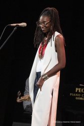Cormons, 23-10-2021 - JAZZ&WINE OF PEACE 2021 - Circolo Culturale  Controtempo - Teatro Comunale di Cormons - LAKECIA BENJAMIN “Pursuance: The Coltranes” (USA) - Lakecia Benjamin: alto saxophone;
Taber Gable: piano;
Ivan Taylor: bass;
E.J. Strickland: drums - Foto © 2021 Luca d’Agostino / Phocus Agency